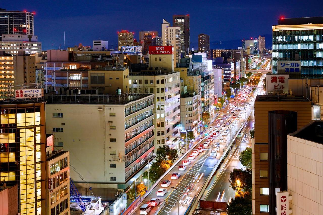 Hotel Plaza Umeshin Kitashinchi Osaka Bagian luar foto